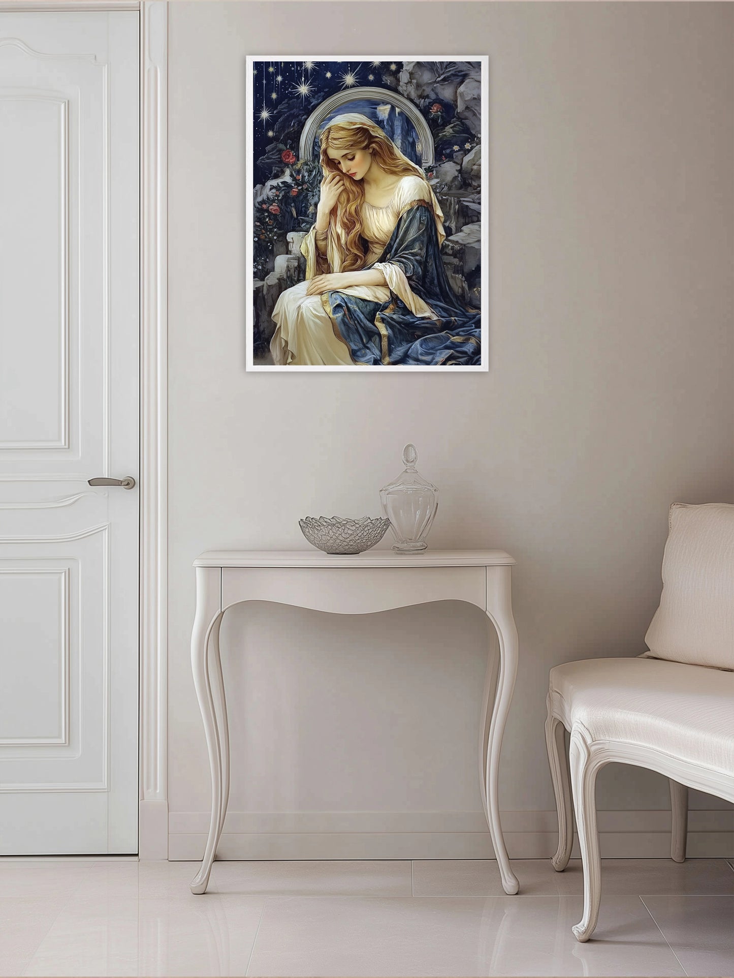 Mary Magdalene | Bible Story Art | Classical Mary Magdalene Oil Painting | Picture of Mary Magdalene | Bible Art | Fantasy World | LDS Art