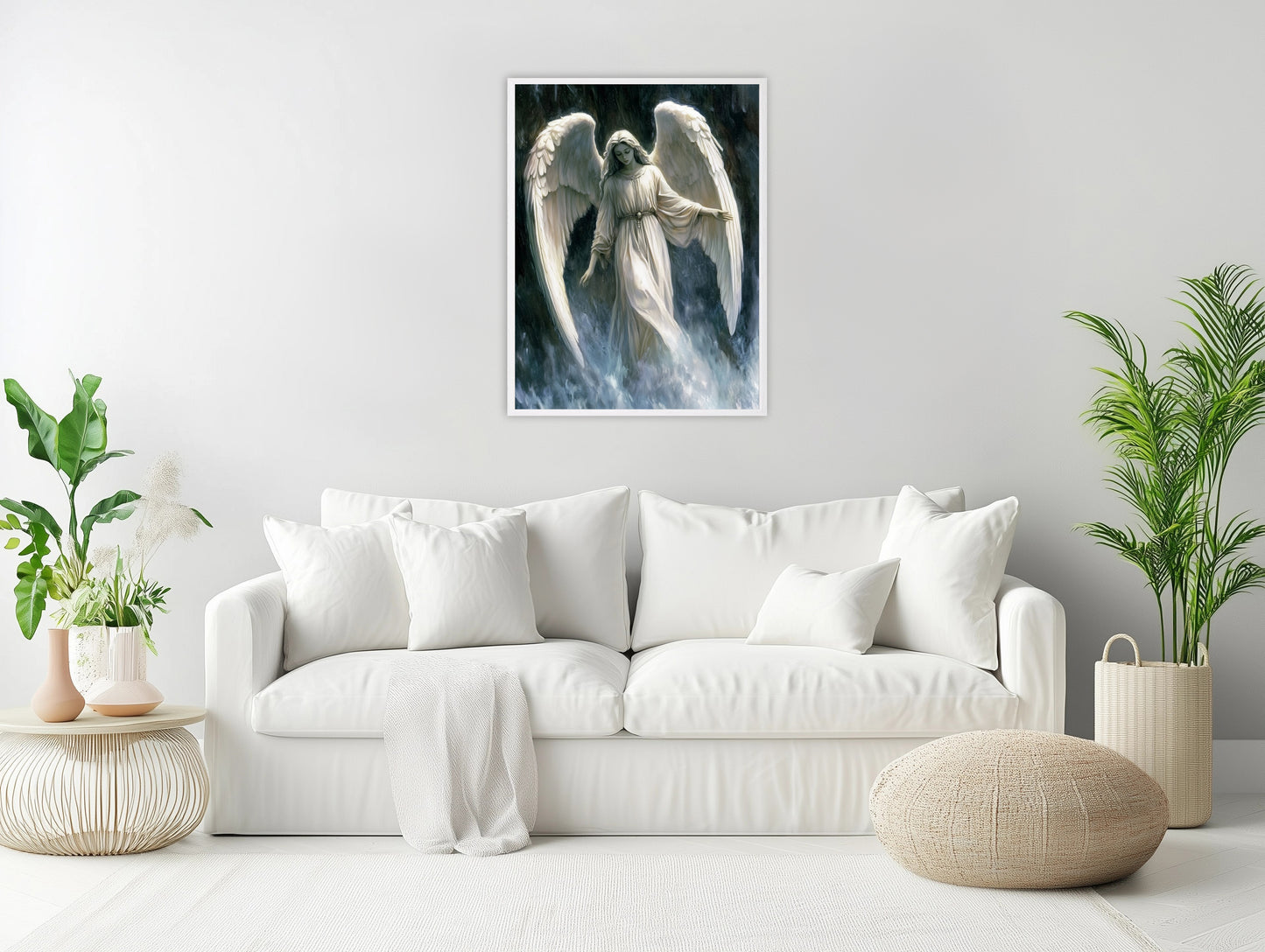 Wind Angel | Angel Art | Classical Angel Oil Painting | The Still Life Angel | Picture of Angel | Bible Art | Fantasy World | LDS Art