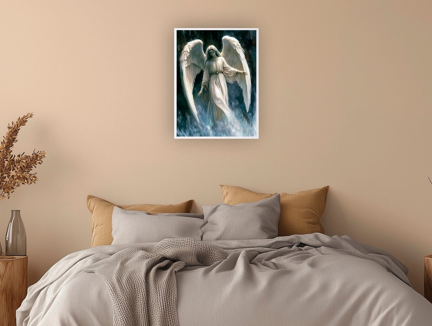 Wind Angel | Angel Art | Classical Angel Oil Painting | The Still Life Angel | Picture of Angel | Bible Art | Fantasy World | LDS Art