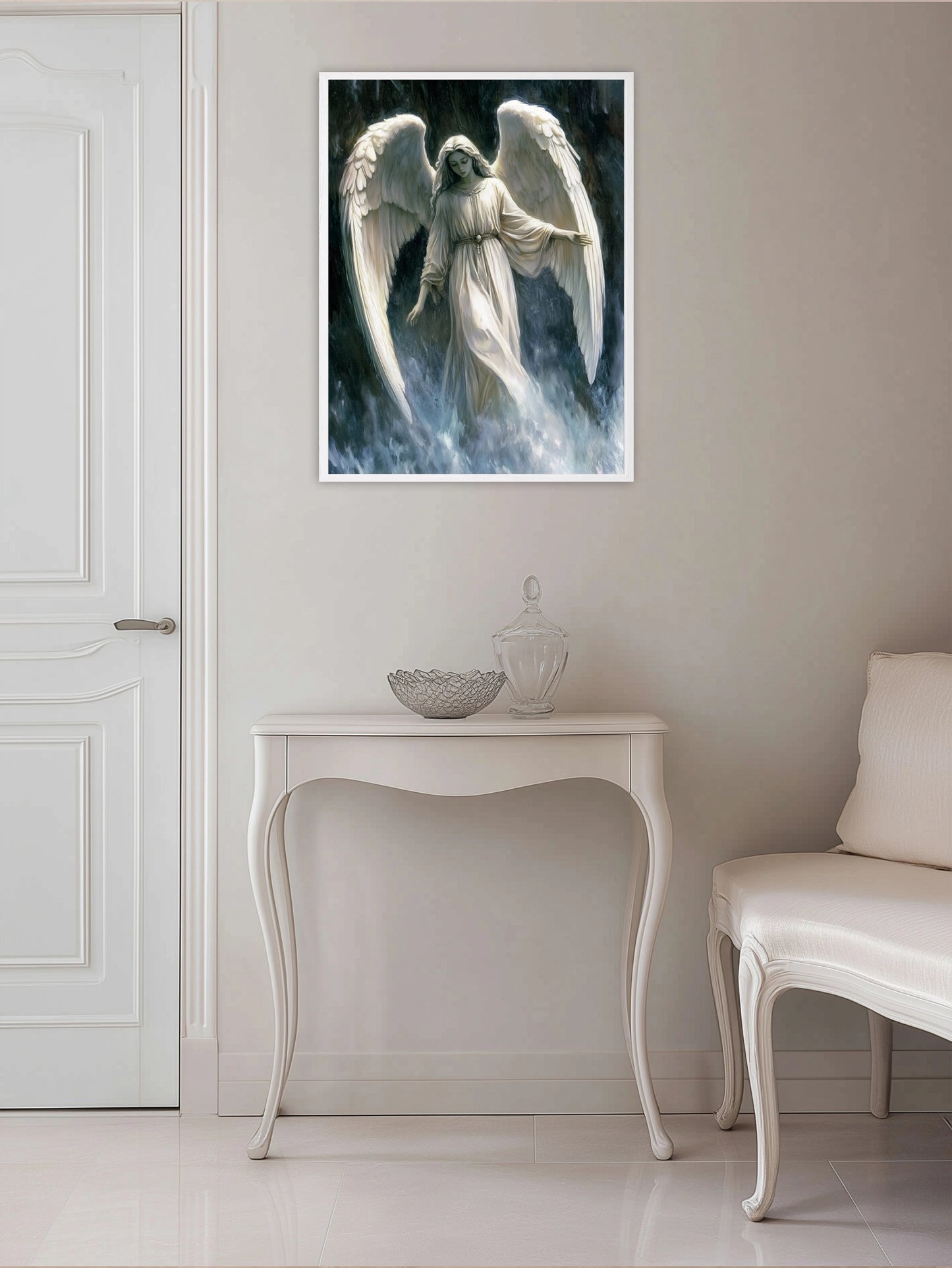 Wind Angel | Angel Art | Classical Angel Oil Painting | The Still Life Angel | Picture of Angel | Bible Art | Fantasy World | LDS Art