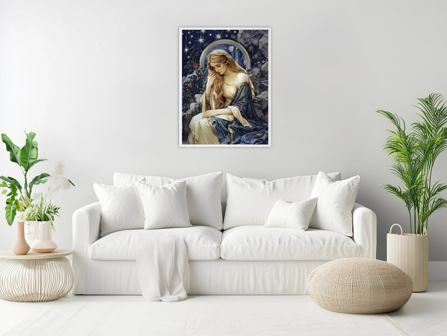 Mary Magdalene | Bible Story Art | Classical Mary Magdalene Oil Painting | Picture of Mary Magdalene | Bible Art | Fantasy World | LDS Art