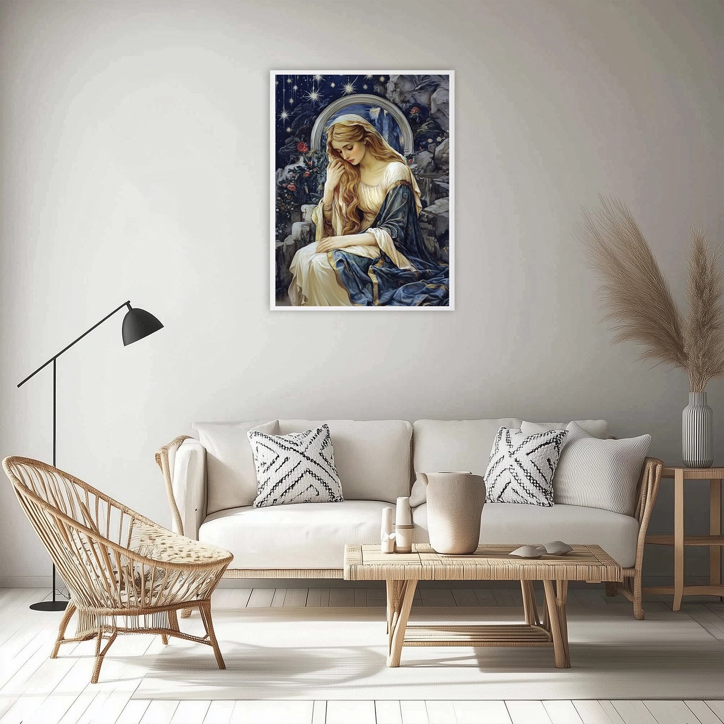 Mary Magdalene | Bible Story Art | Classical Mary Magdalene Oil Painting | Picture of Mary Magdalene | Bible Art | Fantasy World | LDS Art