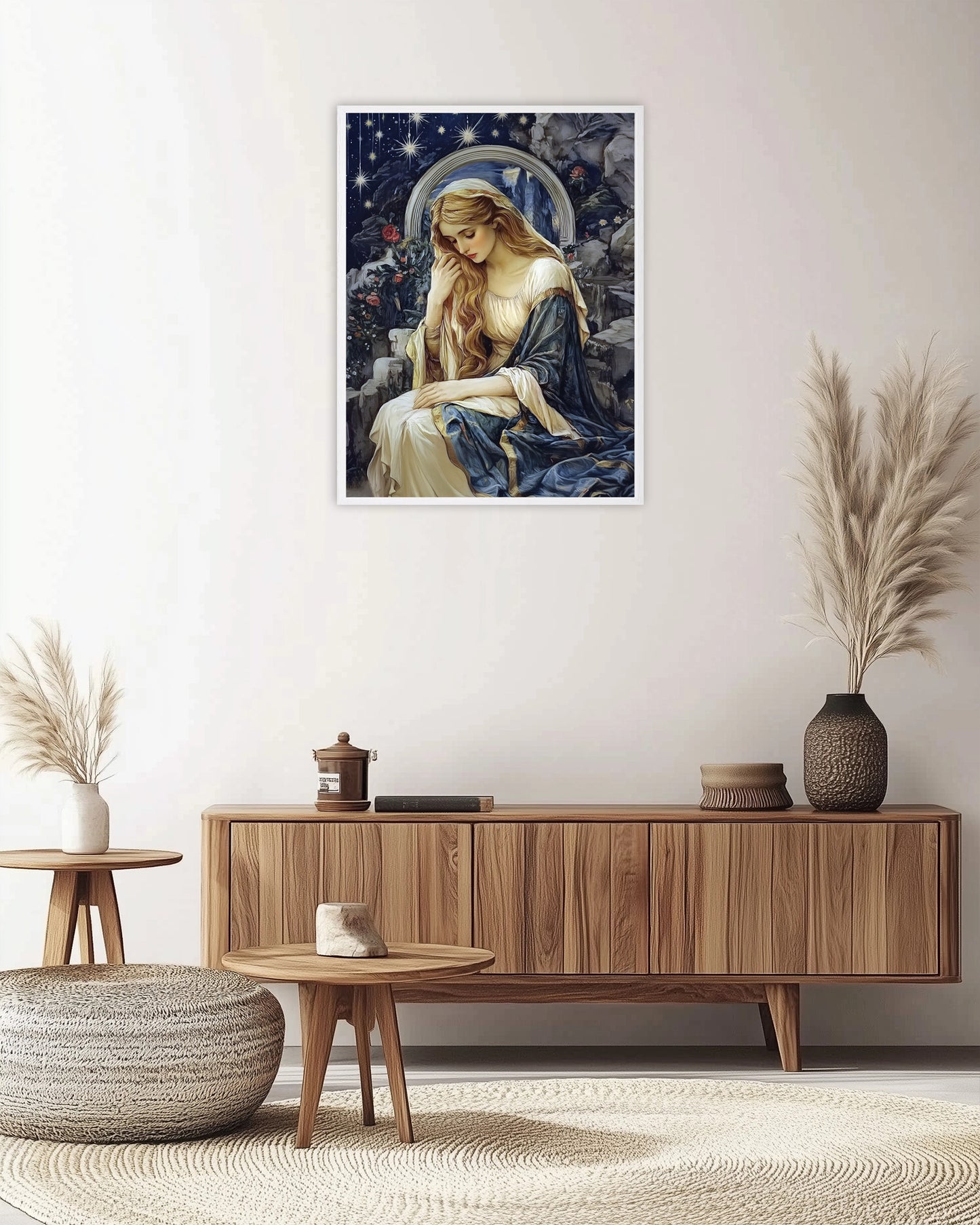 Mary Magdalene | Bible Story Art | Classical Mary Magdalene Oil Painting | Picture of Mary Magdalene | Bible Art | Fantasy World | LDS Art