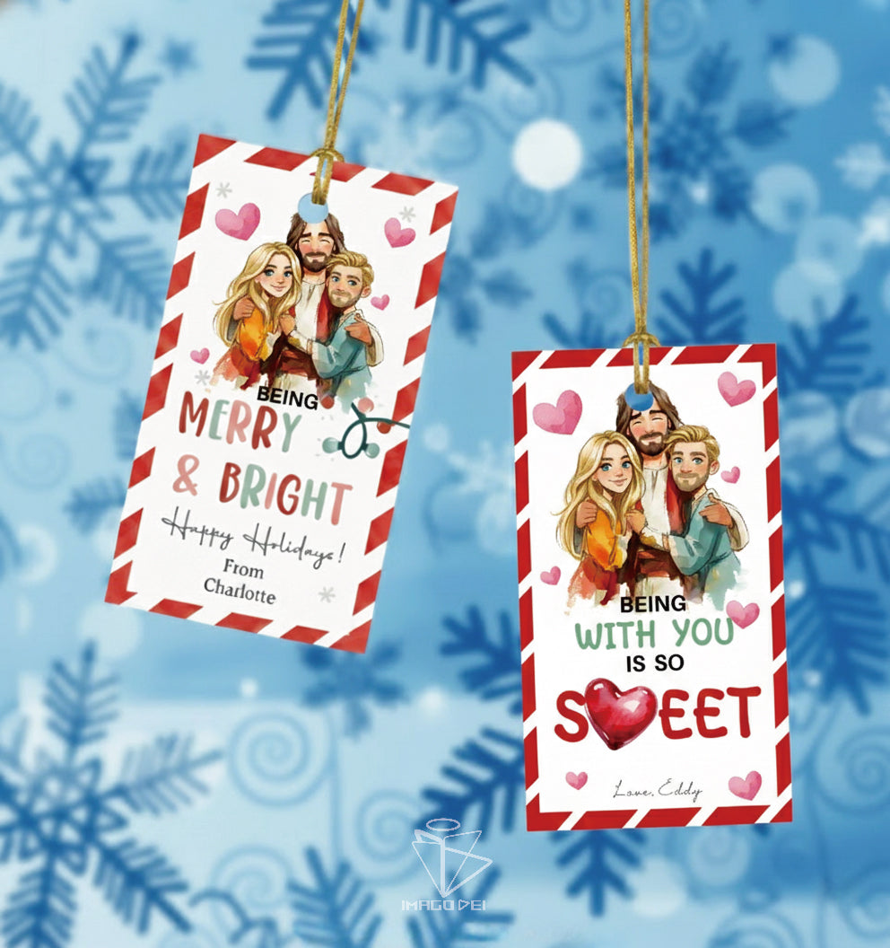 Customization Christian Valentine Card, Sweet Love Note, Religious Couple Gift (Printable Digital Template 0017)