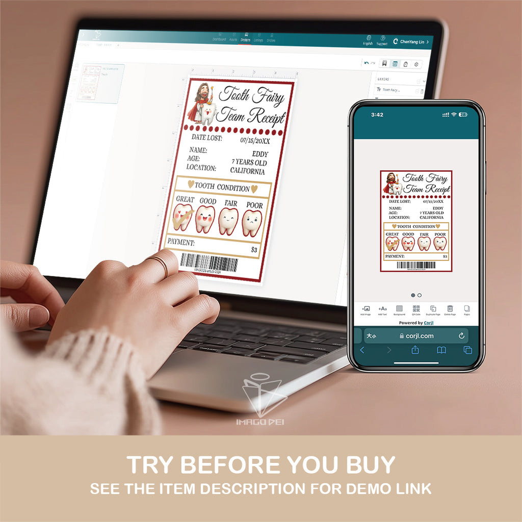 可编辑圣诞贺卡：圣诞老人来信、耶稣、气球和精灵的到来（可打印数字模板 0016）